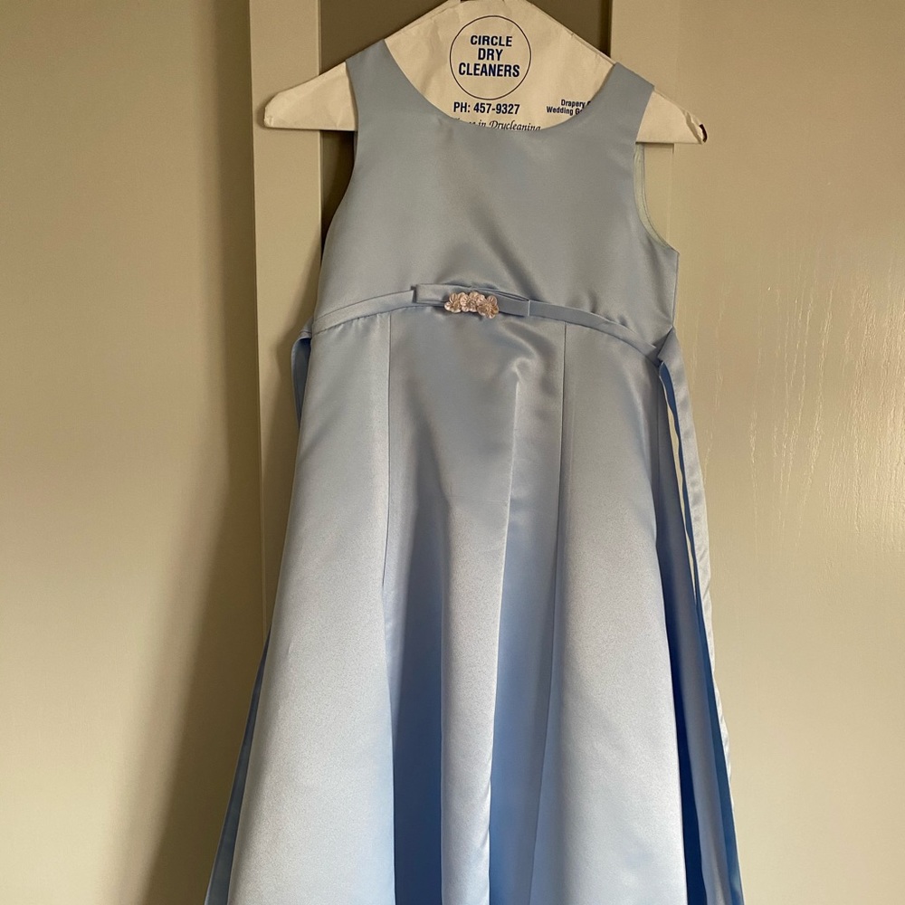 Blue dress